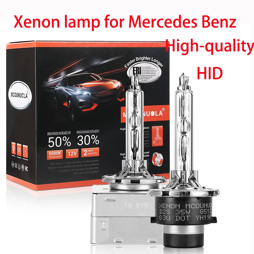 

2PCS D1S D2R D2S D3S D4S D4R Car Headlights HID Bulb Lamp For Mercedes Benz W205 W212 W222 GL S GLA ML W156 W117 W176 W166 Xenon