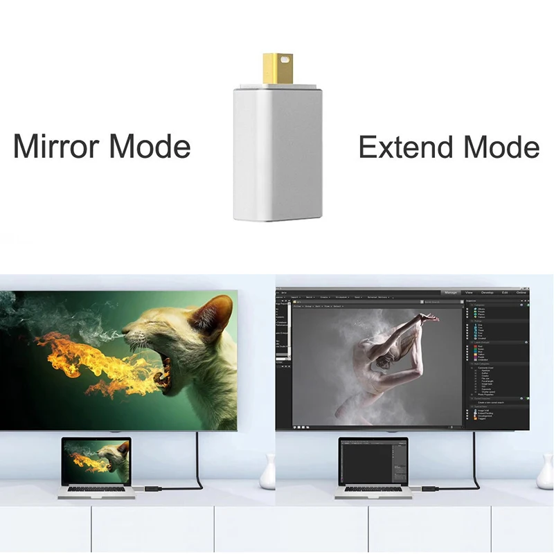 Адаптер Mini Displayport для HDMI 1080P Mini DP для HDTV