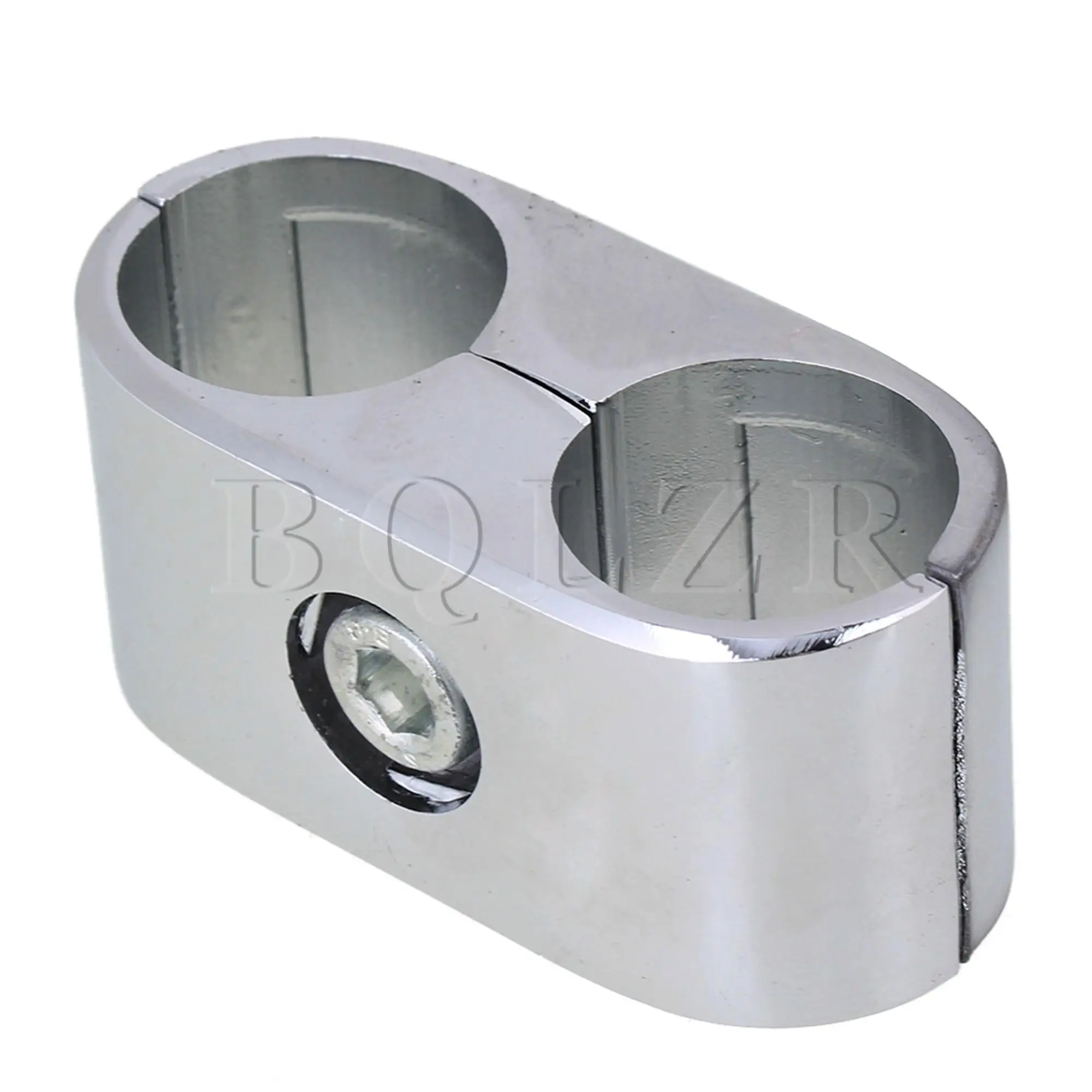 

25mm Silver Aluminum Shelf Display Rack Scaffold Tube Connector Pipe Fittings