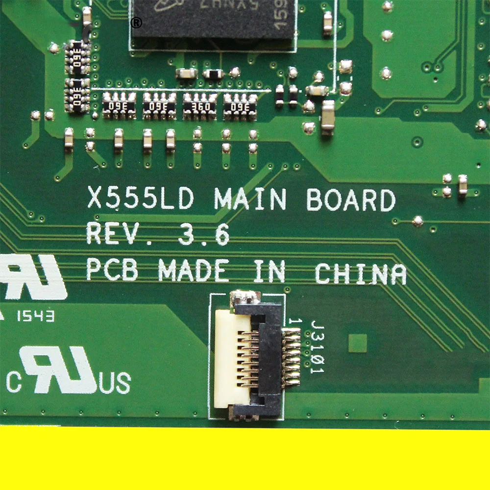 100% new for asus X555LD motherboard rev.3.3