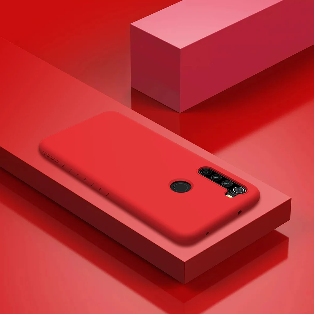 Nillkin TPU чехол для Xiaomi Redmi Note 8 силиконовый Гладкий защитный чехол мягкий цветной чехол s