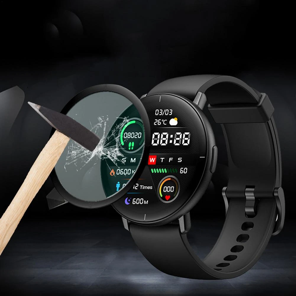Protective Film For Xiaomi Mi Bro Lite Full Cover 3d Coverage Hd Screen Protector Smartwatch Accessories Smart Accessories Aliexpress