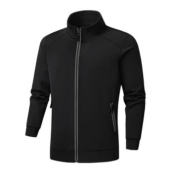 

2020 Spring New Fashion Stand Collar Men's Sportswear Casual Jacket Classic Zipper Coat Slim Fit