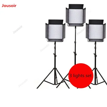 

Photography Studio LED Photography Light 3 Light Set 40w High Brightness For Studio Fill Light Micro Movie Portrait CD50 T07