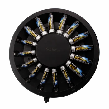 

Sofirn 16 Slots Smart Battery Charger With Indicator Light For AAA AA Ni-MH Chargers US EU Plug Quick Charger Without Battery