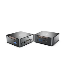 Gk3v quad cor mini pc intel celeron j4125 8gb ram 128gb/256gb windows 10 2 * HD-MI 1 * suporte vga hdd win10 actived mini computador