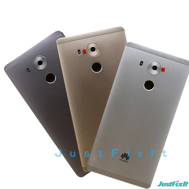 Задняя крышка аккумулятора для HUAWEI Mate 8 с объективом камеры + Кнопки громкости