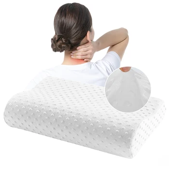 

DIDIHOU Sleeping Memory Foam Pillow Women Men Orthopedic Pillow Fiber Slow Rebound Soft Pillow Massager Cervical Health