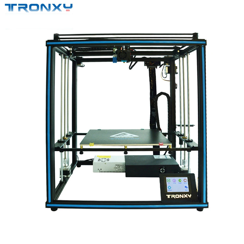 Tronxy 3D принтер X5SA 400/X5SA Высокая точность 400*400*400 мм большой размер печати 3 5 дюймов TFT