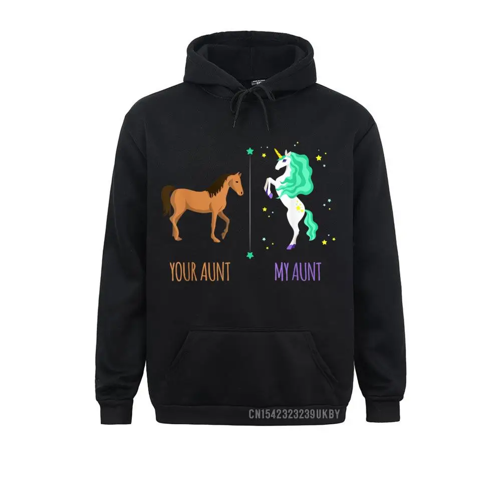 

Funny Your Aunt My Aunt Horse Unicorn Funny Hoody For Cool Aunt Men Sweatshirts Retro Mother Day Long Sleeve Hoodies Hoods
