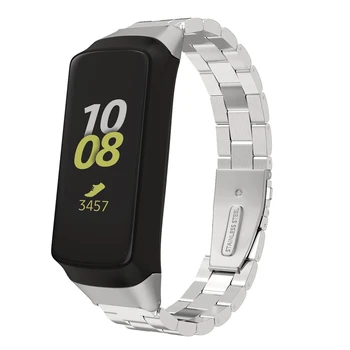 

Watch Band Strap For Samsung Galaxy Fit Watch Stainless Steel Wristband Wristwatch Bands Replacement Accessories