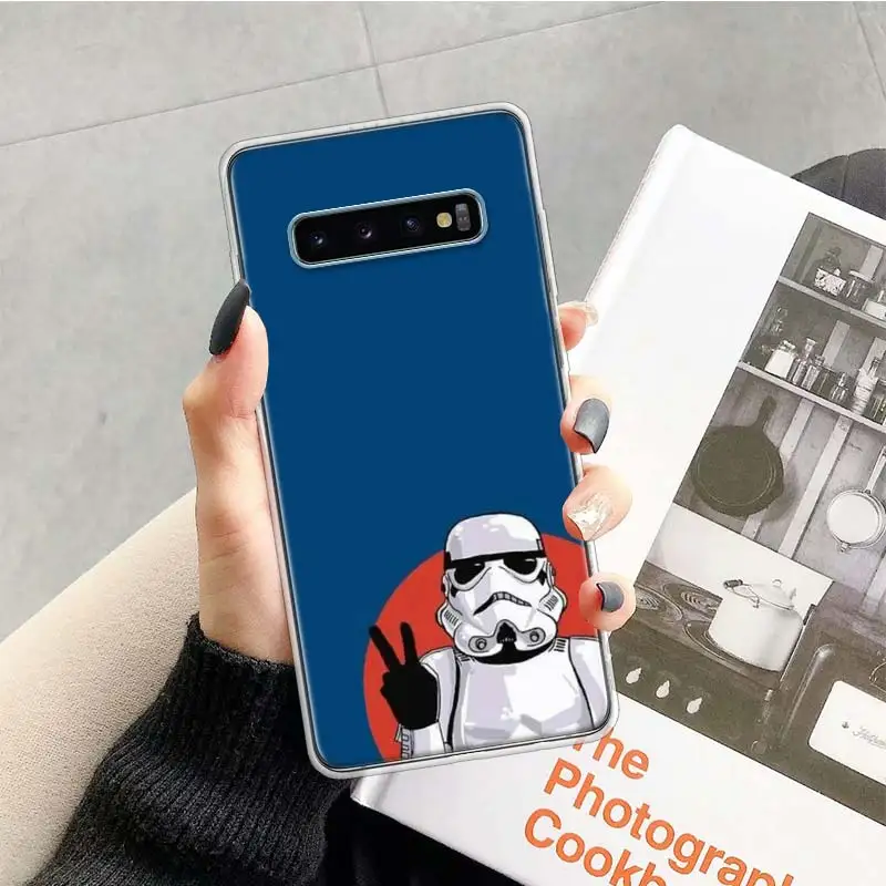 Чехол с принтом из "Звездных Войн" для samsung Galaxy Note 10 9 8 S10+ Lite S9 S8 J4 J6 J8 плюс S7 S6 край мягкий чехол для телефона - Цвет: TR172-4