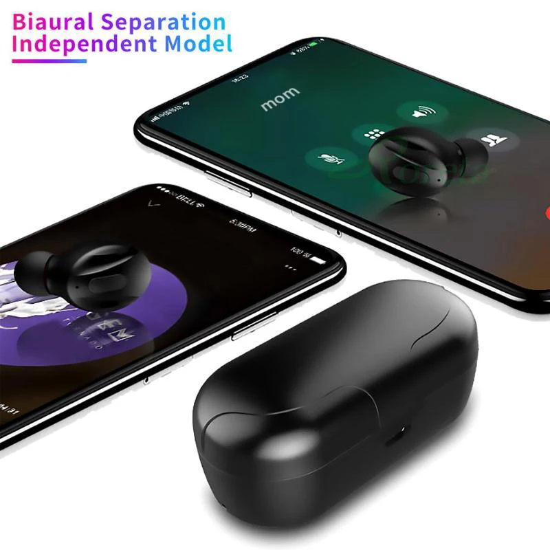Roreta, мини беспроводные Bluetooth наушники, стерео наушники, гарнитура, Hi-Fi, спортивные наушники, гарнитура, игровая гарнитура с микрофоном для iPhone