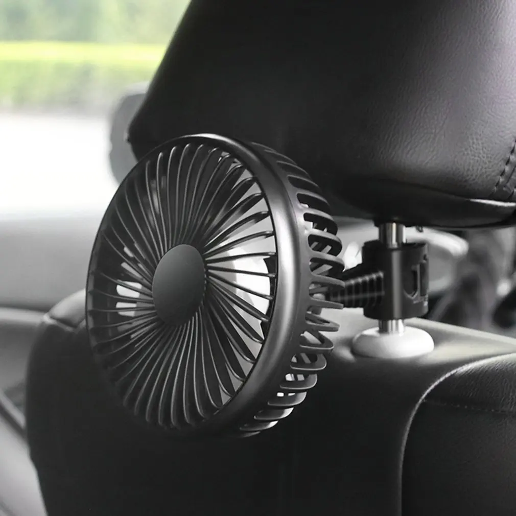 

Car Universal Fan 12V/24V General Motors Small Electric Fan Big Truck Single Head Shake Head USB Fan with Sucker