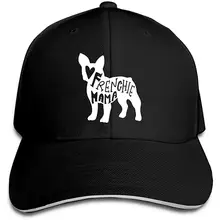 Классический унисекс Французский бульдог мама гольф шляпа бейсболка