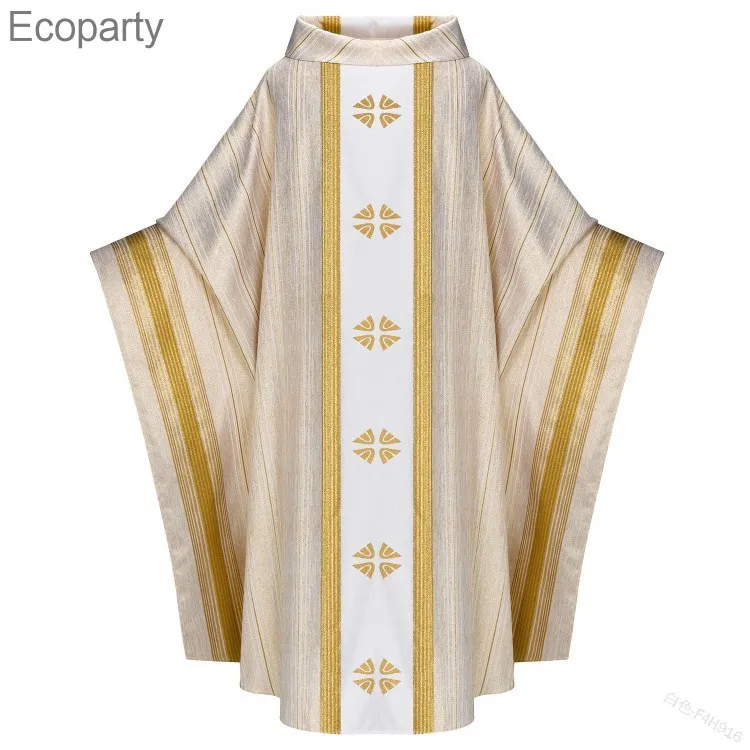Halloween Cosplay Costume Men Muslim Dress Jubba Thobe Prayer Robe Gown Retro Medieval Priest Monk Missionary Cloak Cape Party
