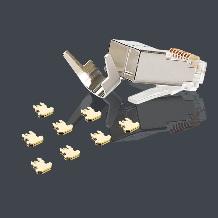 Рисунок 2 - Разъем xintylink cat7 cat8 rj45