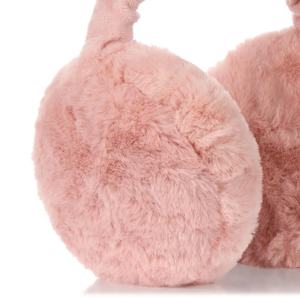 Cache-oreilles D'hiver En Peluche - Pliable, Réglable, Doux Et Chaud Pour Femme