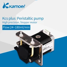 Kamoer 12 V/24 V KCS Plus Перистальтический водяной насос с шаговым двигателем и поддержкой кремния/BPT трубки самовсасывание и передача жидкости