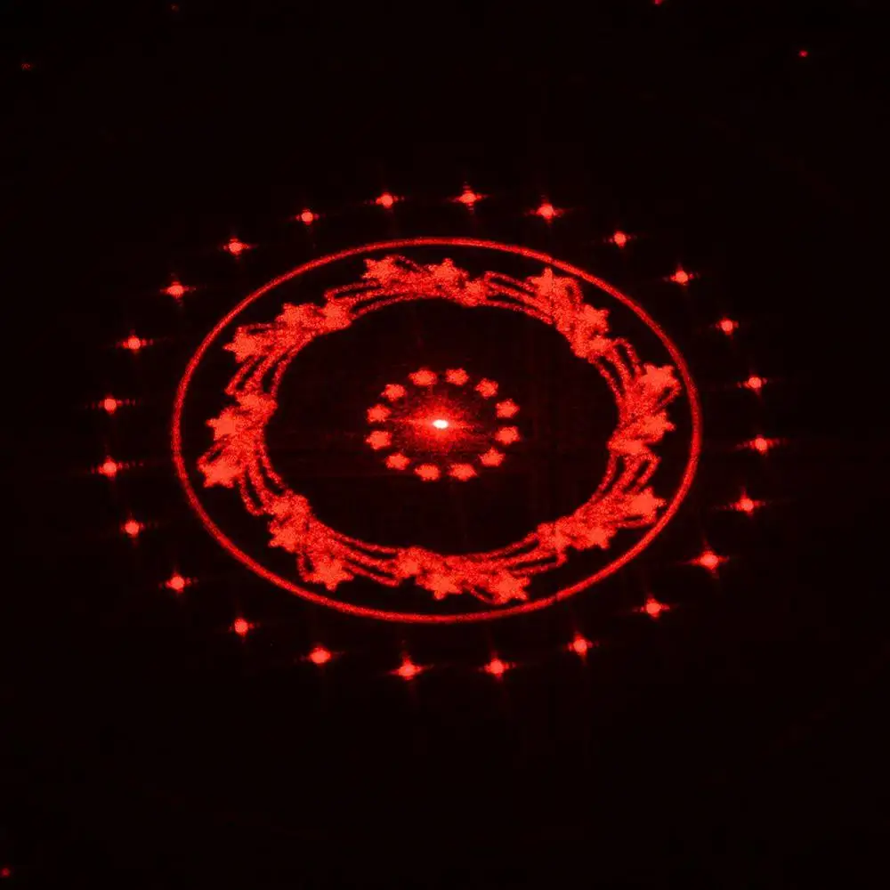 Автомобильные предупреждающие огни красный светодиодный лазерный