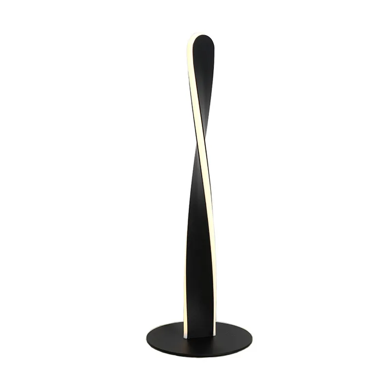 

Individuality Creative Eye Protection Led Table Lamp Minimalism Ins Style Bedside Side Table Aluminum Art Dimming Ambient Lights