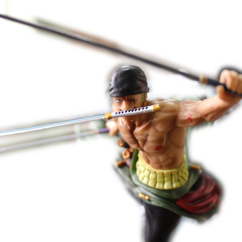 One Piece OP Roronoa Zoro 26 см фигурка модели Фигурки из ПВХ Фильм аниме архетип Мультяшные