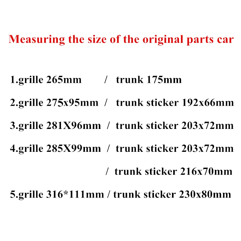 Эмблемы для Audi A3 A4 A4L A6L TT Q3 Q5 Q7 A5 A7 RS3 RS4 RS5 RS6 Передняя средняя 4 кольцо решетка багажник логотип Стикеры глянцевый черный