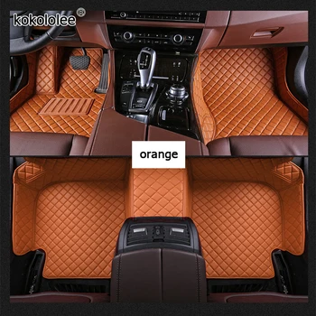 

kokololee Custom car floor mats for Isuzu all model D-MAX mu-X auto accessories car foot mats