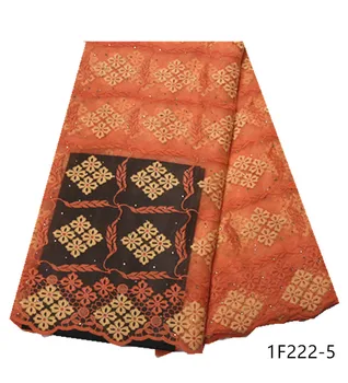 

African Lace Fabric 2019 Embroidered Nigerian Laces Fabric Bridal High Quality French Tulle Lace Fabric For Women Dress 1F222