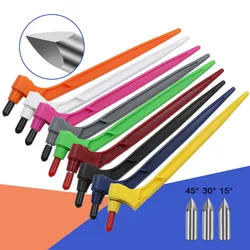 Nouveau couteau utilitaire rotatif à 360 degrés pour étudiants, outils de coupe, gravure sur papier, papeterie créative fournitures scolaires et de bureau 
