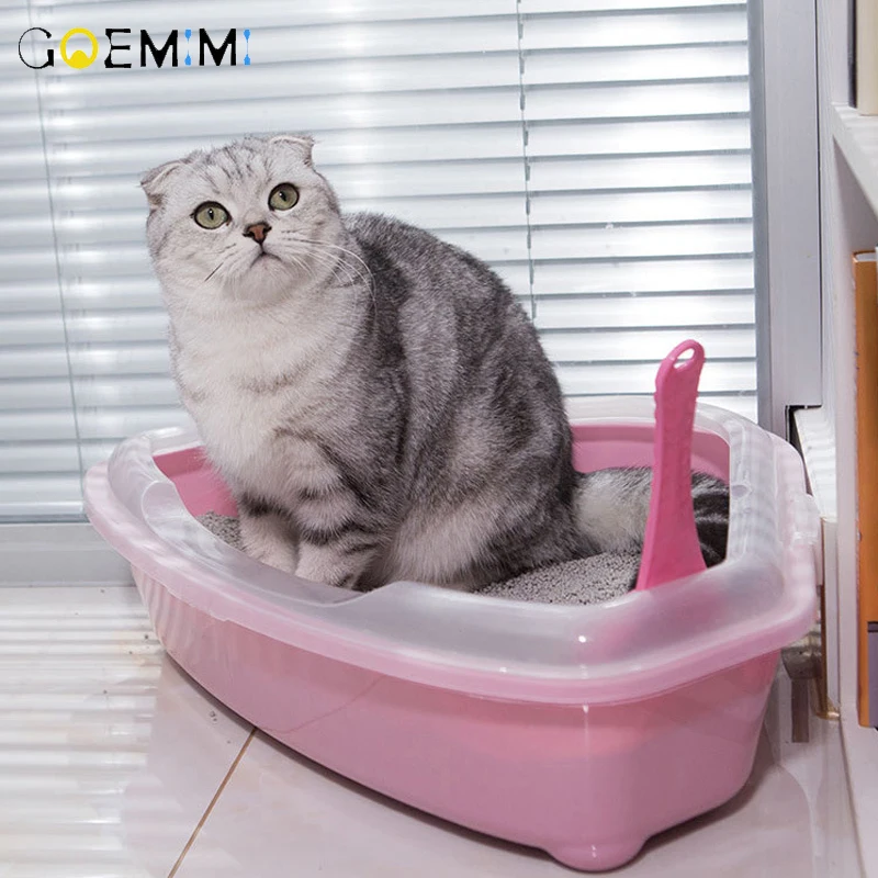 Toilet Bedpan Cat Litter Box Cat Dog Tray Toilet Supply Teddy Anti-Splash Pet Dog Toilette Puppy Indoor Plastic Sandbox Cat Toilet Bedpan Cat Litter Box Cat Dog Tray Toilet Supply Teddy Anti-Splash Pet Dog Toilette Puppy Indoor Plastic Sandbox Cat