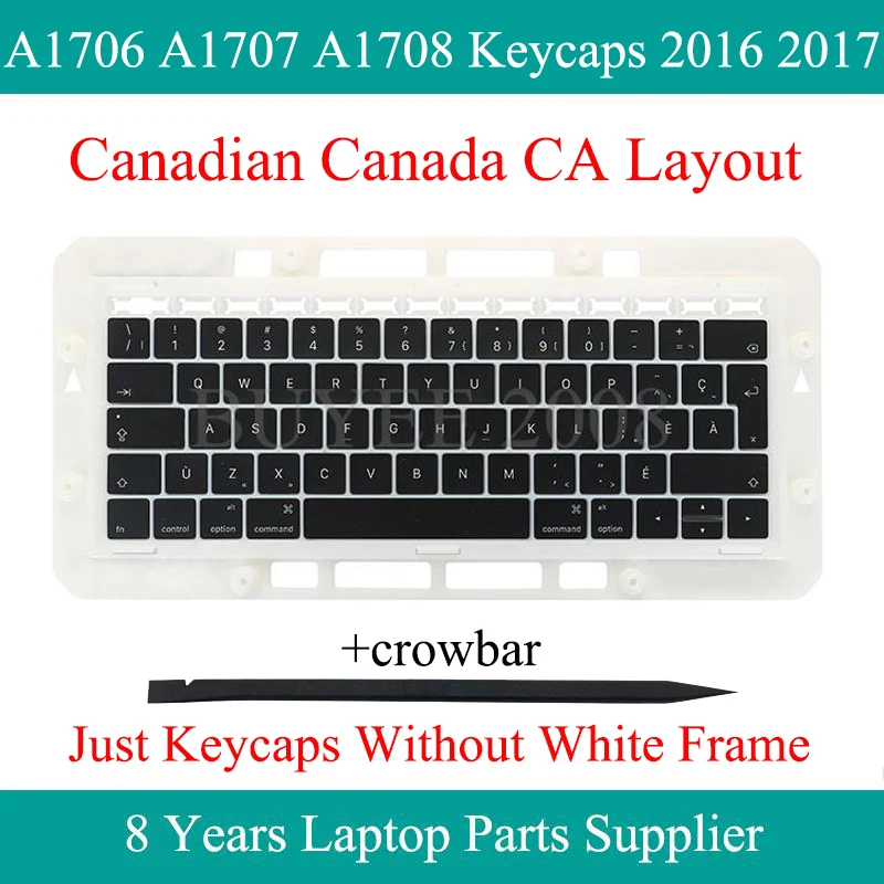 Key caps for macbook pro 13 "15" a1706 a1707 a1708Teclado de