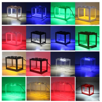 

Betta fish Fighting Cylinder Rumble Fish Cylinder Mini Aquarium Building block fish tank