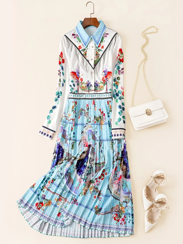 AH10748 High quality New Fashion Women spring Dress Luxury famous Brand European Design party style dress