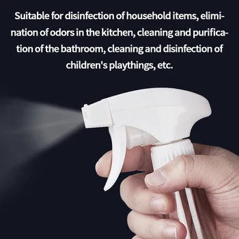 

500ml Air Sprayer Disinfection Water Maker Electrolytic Generator Sodium Hypochlorite Disinfectant Liquid Making Machine