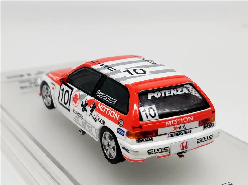 INNO 1: 64 1990 Honda Civic EG9 игрушечная машинка из сплава, игрушки для детей, литая модель автомобиля, подарок на день рождения