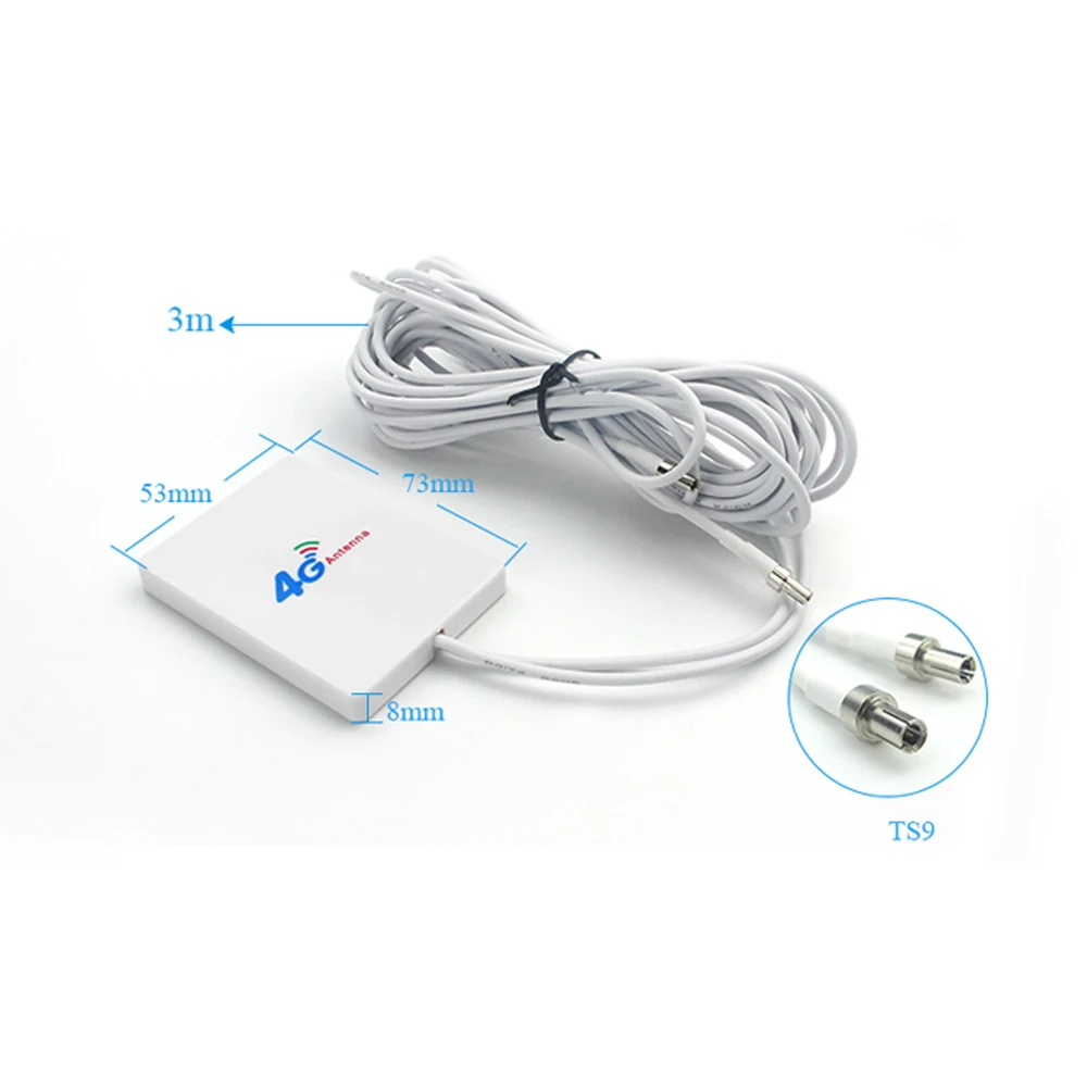 External Wifi Antenna 4G LTE 3G for Huawei ZTE TS9 SMA Male Aircard Router Modem Aerial 3