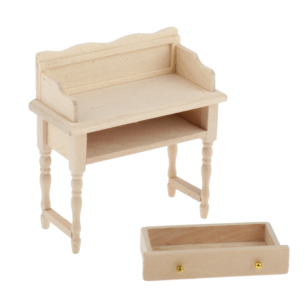 Wooden Writing Desk Makeup Vanity Table For 1 12 Dollhouse Miniature Furniture Living Room Bedroom Diy Decorations Doll House Accessories Aliexpress Wooden Writing Desk Makeup Vanity Table For 1 12 Dollhouse Miniature Furniture Living Room Bedroom Diy Decorations Doll House Accessories Aliexpress