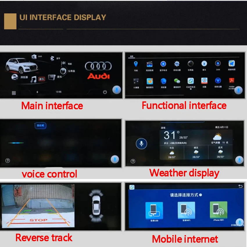 Perfect Car radio Android multimedia player For Audi Q7 2006-2009 10.25inch touch screen GPS Carplay /2G+32G 4 Perfect Car radio Android multimedia player For Audi Q7 2006-2009 10.25inch touch screen GPS Carplay /2G+32G 4