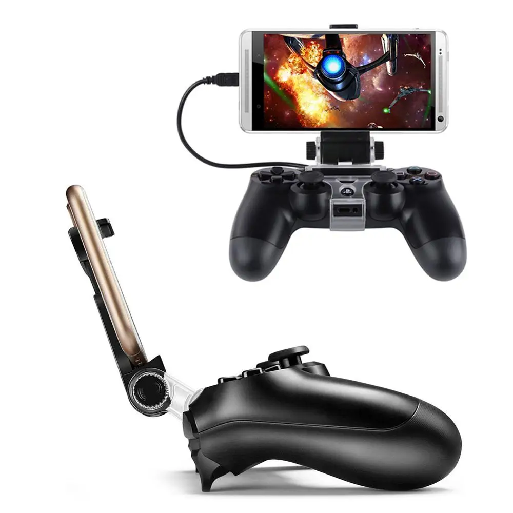 Зажим для смартфона Подставка Кронштейн PS4 аксессуары PlayStation 4/Slim/Pro Dualshock 4