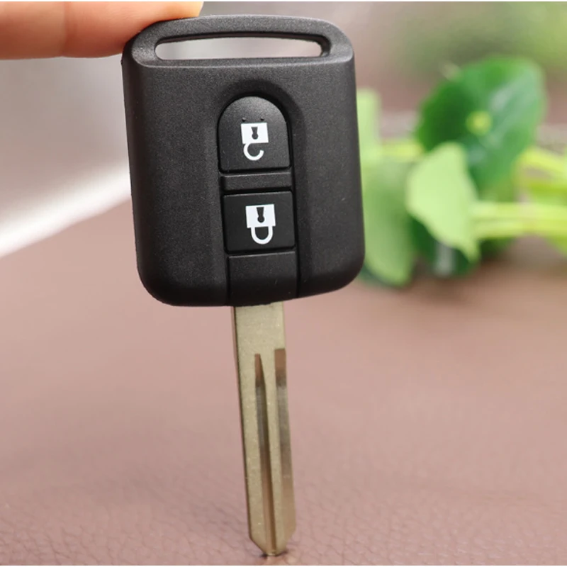 DAKATU 2 кнопки дистанционного ключа чехол оболочка брелок для Nissan Elgrand X-TRAIL Qashqai Navara Micra Замена дистанционного ключа автомобиля чехол