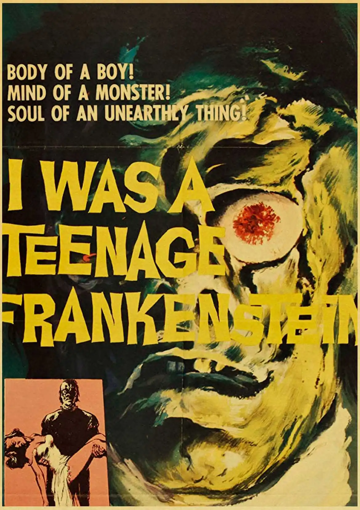 Tanio Plakat w stylu Vintage klasyczny film Pulp Fiction/Inglourious Basterds/Reservoir psy papier sklep