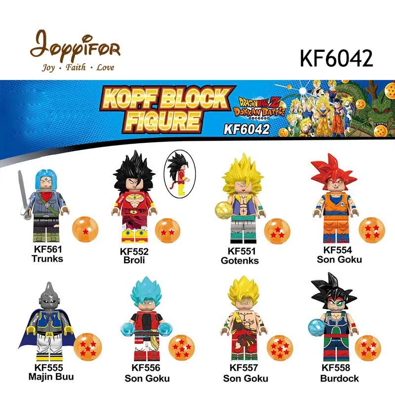 18 компл./лот Dragon Bills серия Cell Vegeta Beerus Son Goku Saiyann assembly Kit Экшн фигурки строительные блоки кирпичи детские игрушки