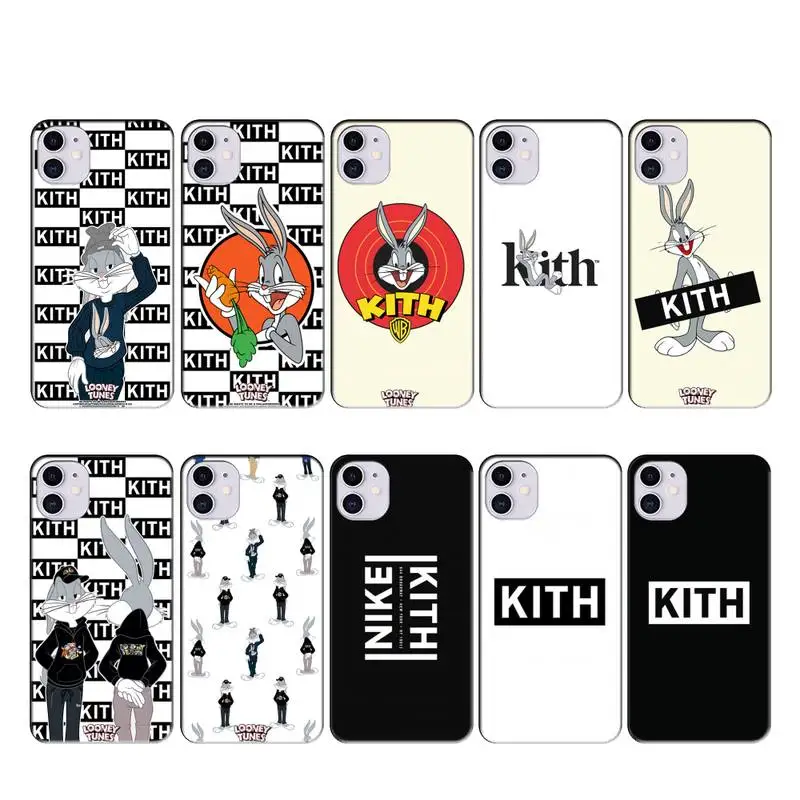 Роскошный брендовый чехол KITHs Bugs Bunny с милым Кроликом чехлы для Iphone 11 PRO MAX X XS XR 7 8 PLUS