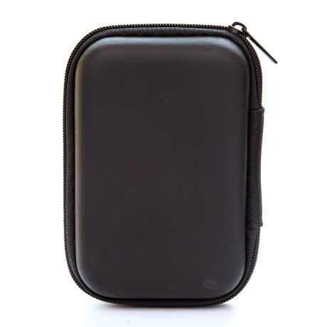 Colour Portable Case for Headphones Mini Zippered Round Storage Hard Bag Headset Box SD TF Cards Storage Bag Coin Purse