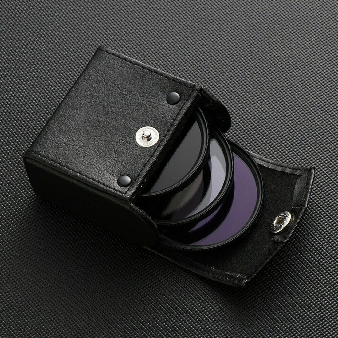 Portable Storage Bag Protection Filter Set Accessories Travel SLR Camera Photography Photo 3 In 1 Lens Outdoor UV CPL FLD