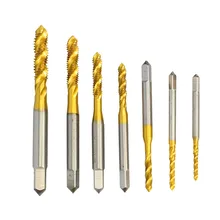 Tap-Coated Screw Spiral-Thread Hand Metric Titanium Tr-Tap Steel Hss M5/m6