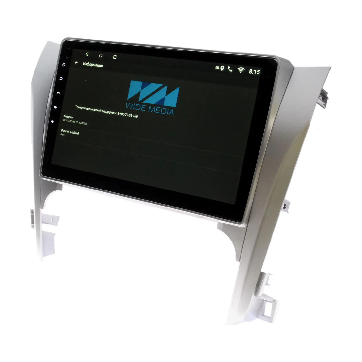 Штатная магнитола Wide Media MT1027MF-1/16 для Toyota Camry V55- на Android 6.0.1(+ Камера заднего вида в подарок