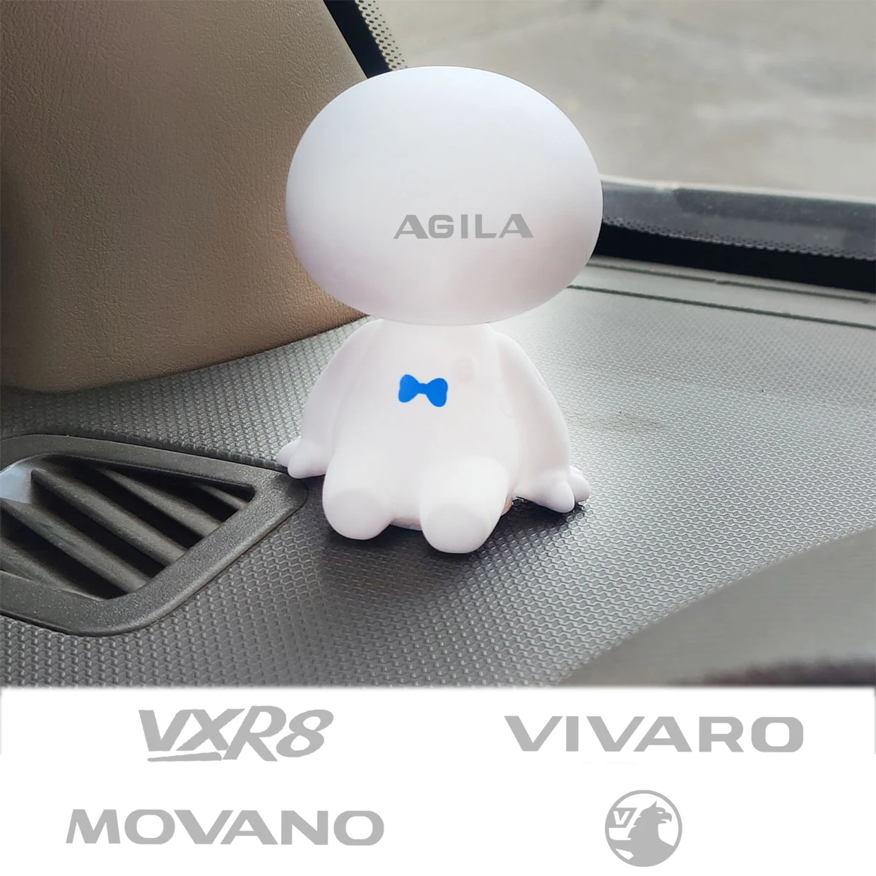 Cartoon Shaking Head Figure Car Ornaments Big Hero Doll Toy For Vauxhall Corsa Mokka Grandland X Crossland Astra Insignia VXR | Автомобили