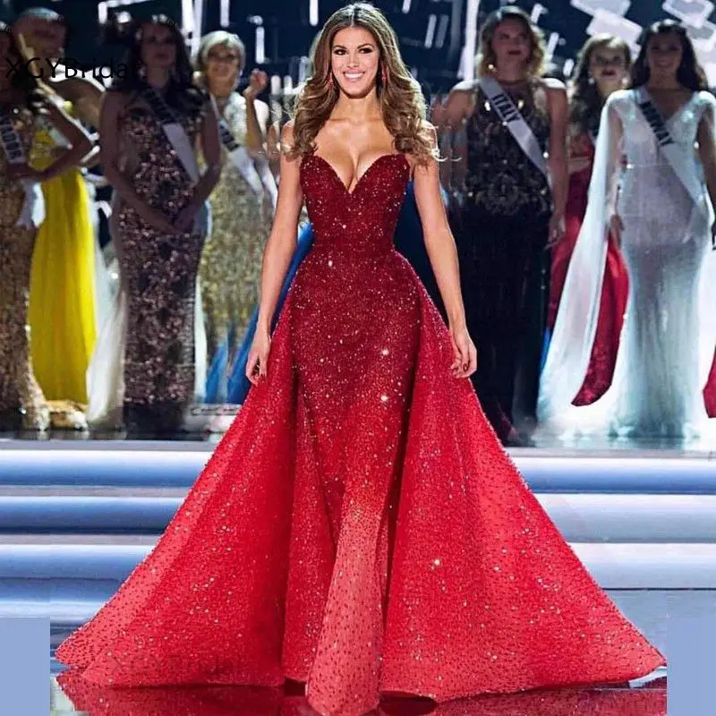 

New Arrival Crystal Sexy Evening Dresses Off Shoulder Luxury Mermaid Evening Gowns Dubai Design